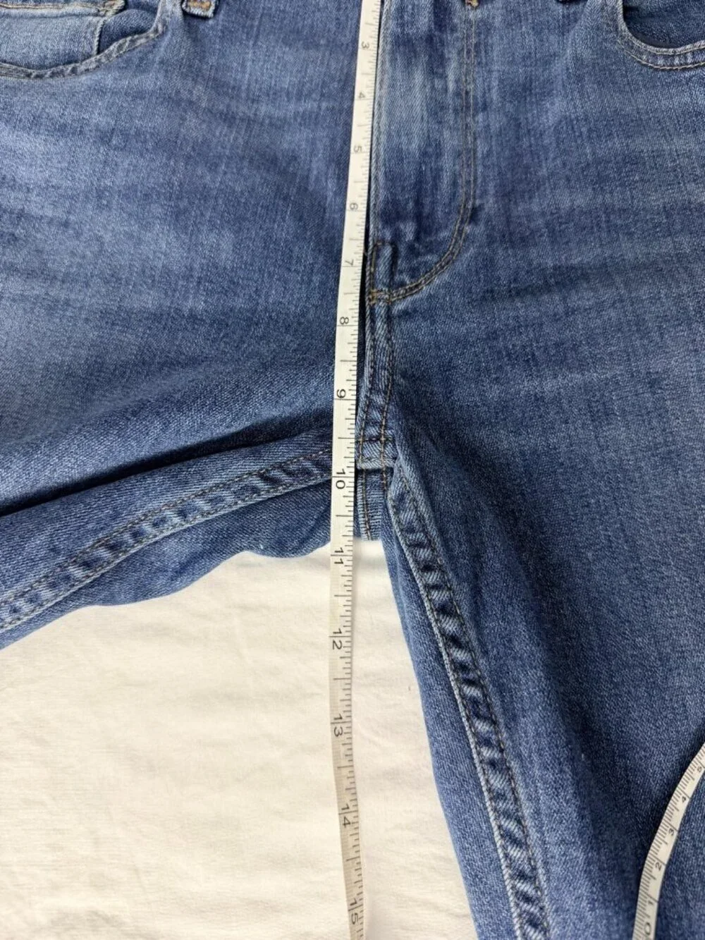 PAIGE Lennox Men's Jeans Size 32 Blue Slim Straight Stretch Premium Denim
